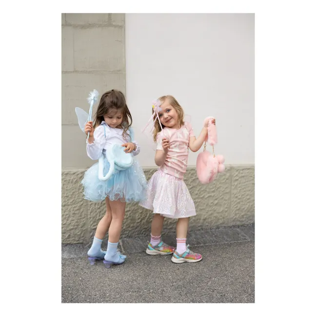 Skirt, wings and fairy wand | Light Blue
