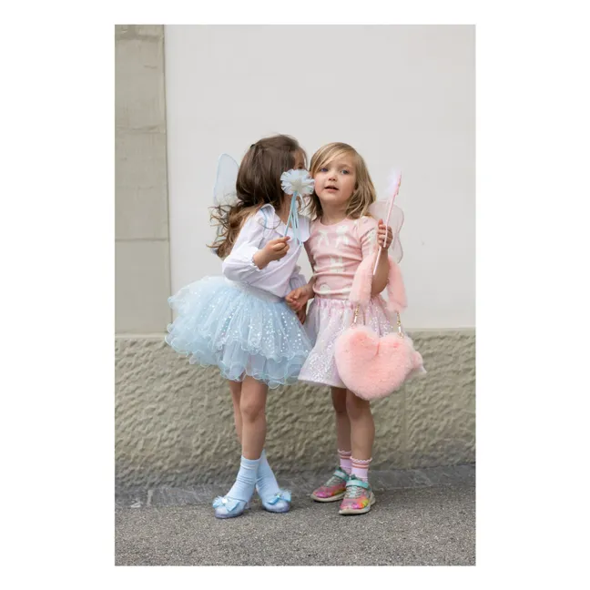 Skirt, wings and fairy wand | Light Blue