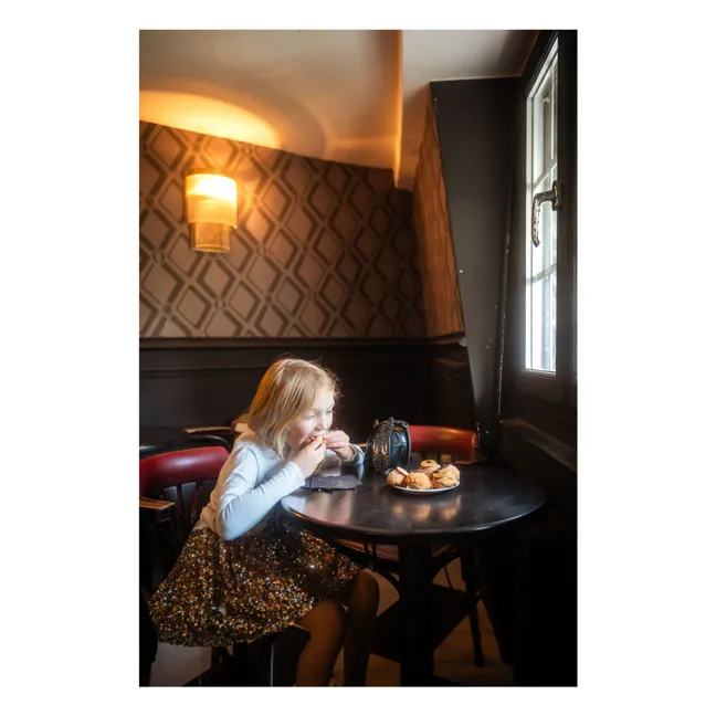 Jupe à sequins Une étoile est née | Doré