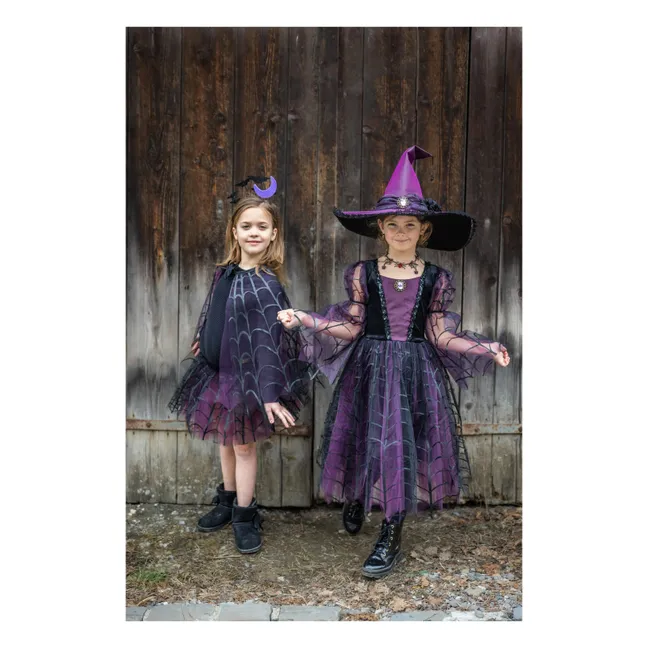 Cape et tutu Toile d'araignée | Violet