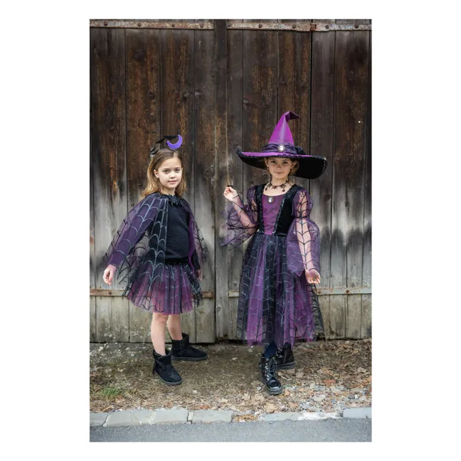 Cape et tutu Toile d'araignée | Violet