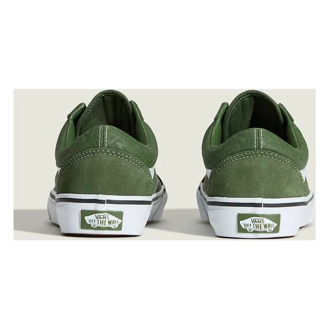 Old Skool Logo Schnürsneaker | Grün