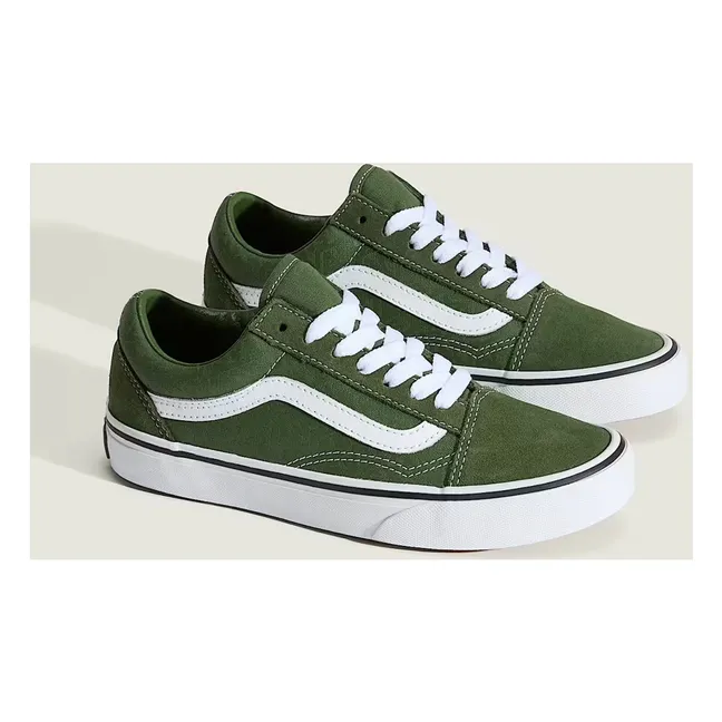 Old Skool Logo Schnürsneaker | Grün