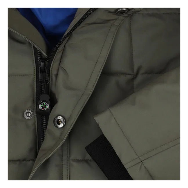 Doudoune Nova Scotia Fibres Recyclées | Vert kaki