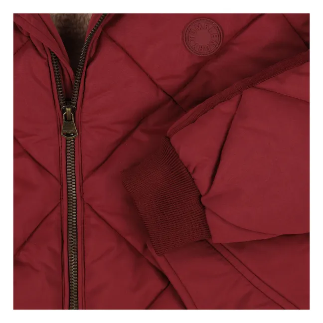 Doudoune Baltic 25 Fibres Recyclées | Rouge