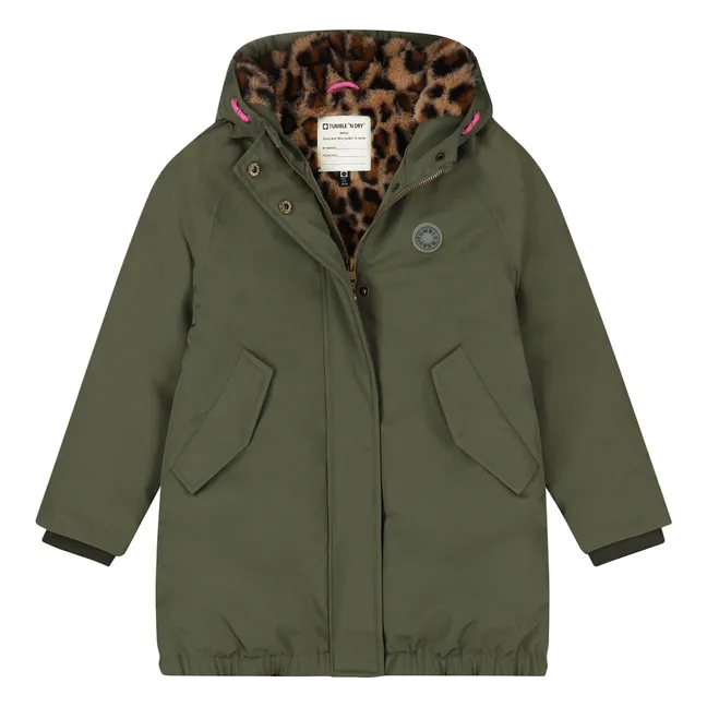 Parka Karlsruhe 25 Fibres Recyclées | Vert kaki