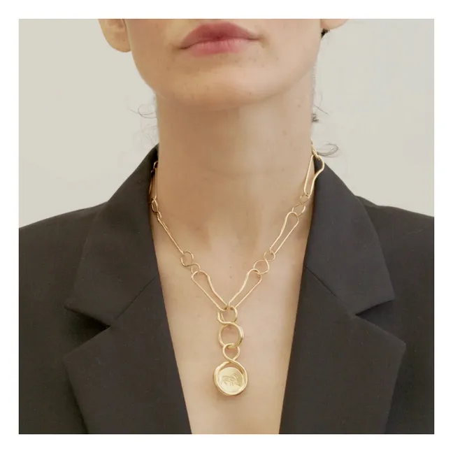 Capricorn star medal | Gold