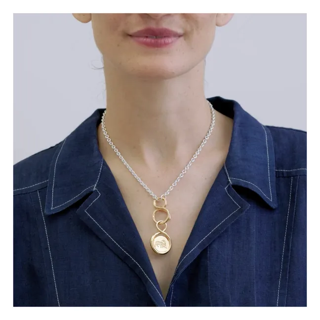 Capricorn star medal | Gold