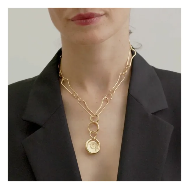 Medaille Stern Schütze | Gold