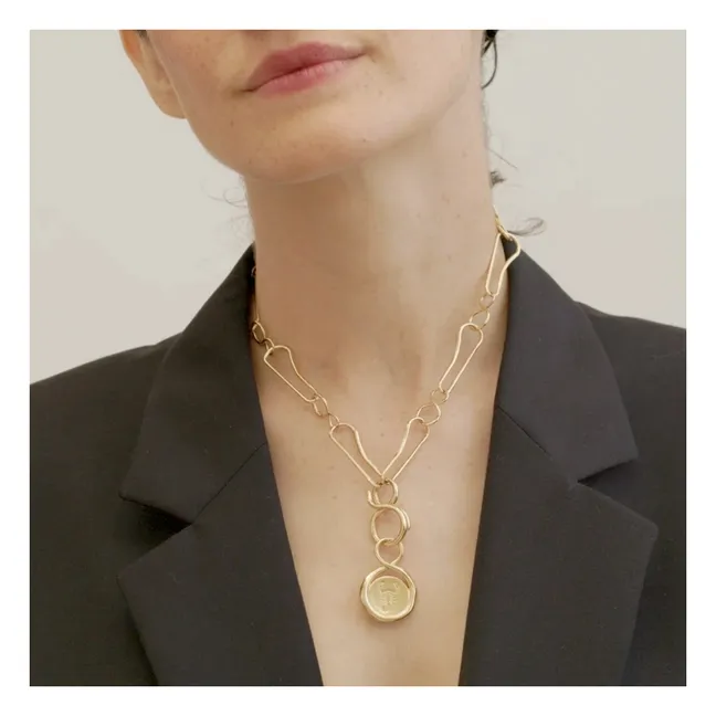 Medaille Stern Skorpion | Gold