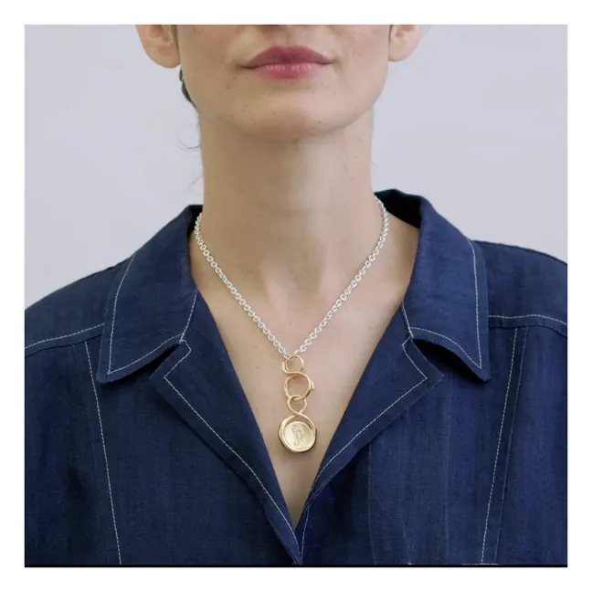 Medaille Stern Skorpion | Gold
