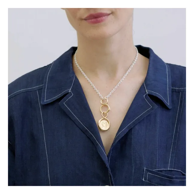 Medaille Stern Krebs | Gold