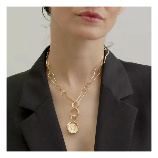 Medaille Stern Krebs | Gold