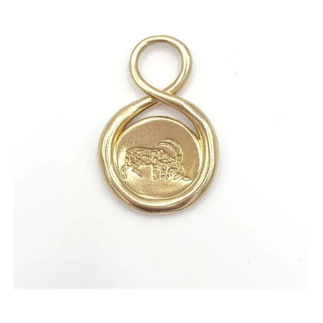 Capricorn star medal | Gold