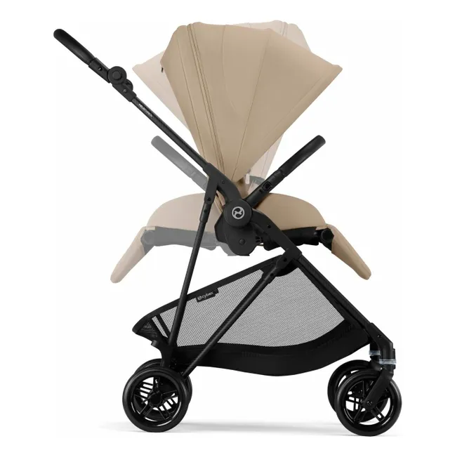 Melio Carbon - Poussette Ultra Compacte | Beige