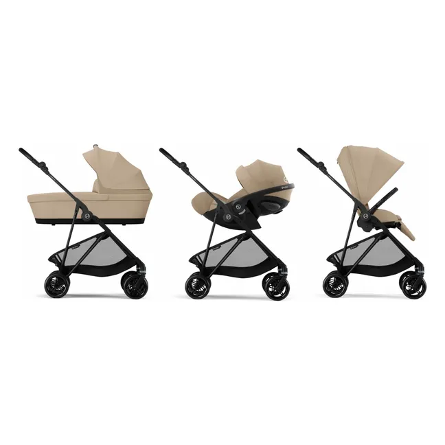 Melio Carbon - Poussette Ultra Compacte | Beige
