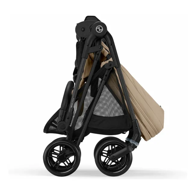 Melio Carbon - Poussette Ultra Compacte | Beige