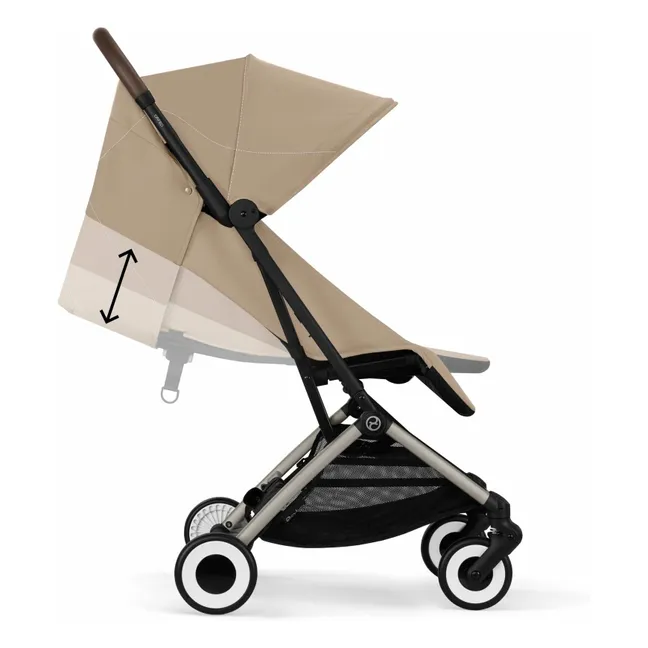 Orfeo - Ultra compact stroller | Beige