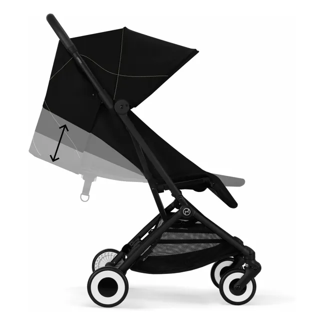 Orfeo - Poussette Ultra compacte | Noir