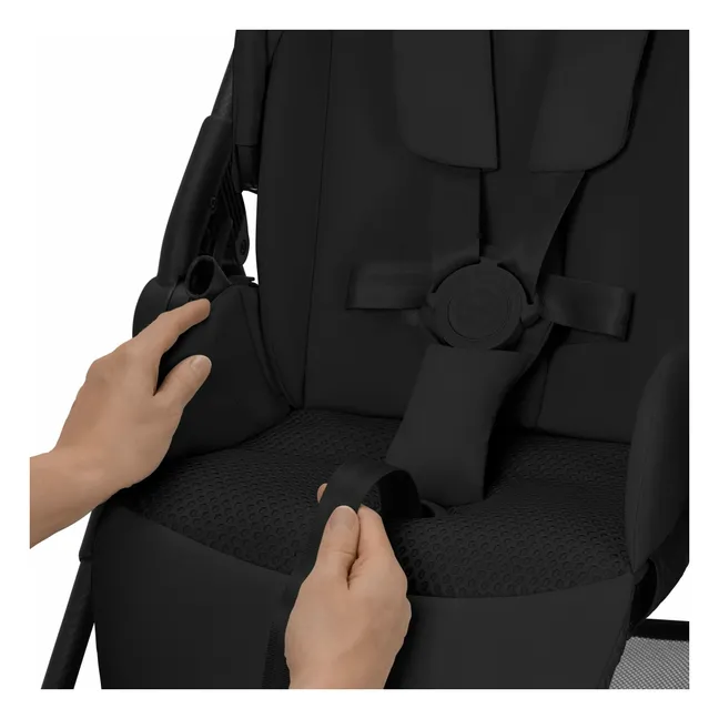 Melio Carbon - Poussette Ultra Compacte | Noir