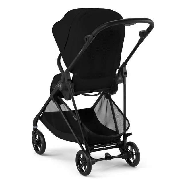 Melio Carbon - Poussette Ultra Compacte | Noir