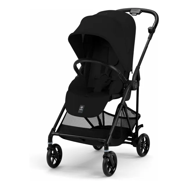 Melio Carbon - Poussette Ultra Compacte | Noir
