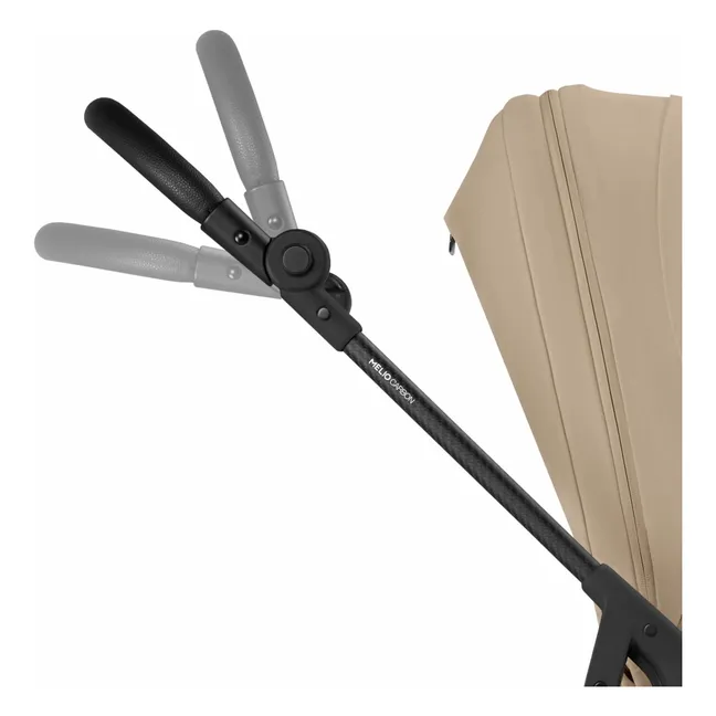 Melio Carbon - Poussette Ultra Compacte | Beige