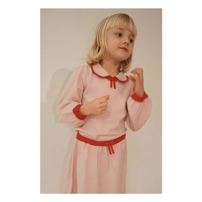 Falda Lily Merino | Rosa