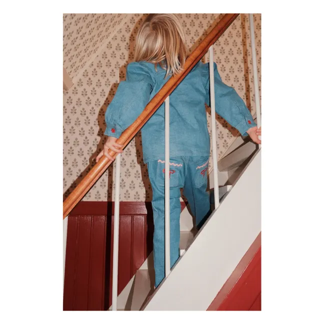 Pantalon Hazel | Bleu