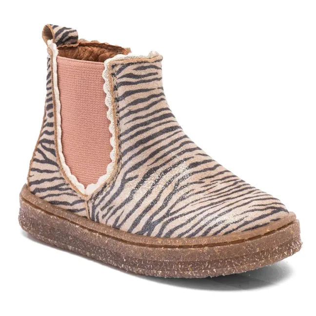 Siggi Glitter boots | Beige