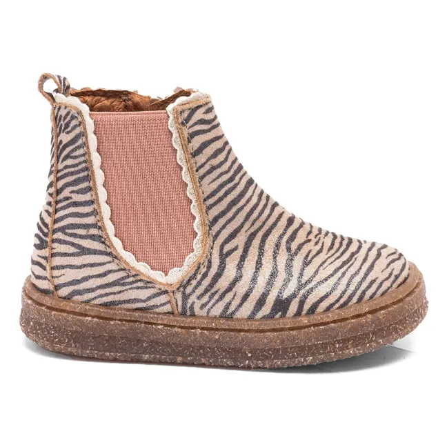 Siggi Glitter boots | Beige