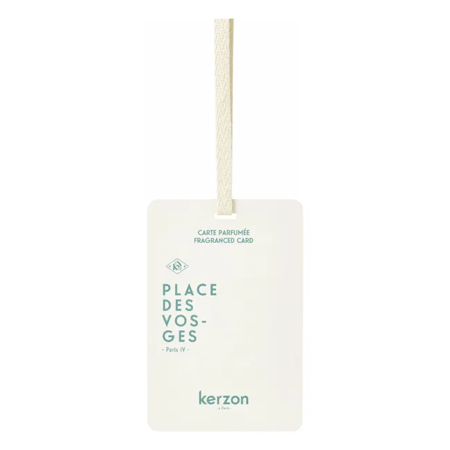 Tarjeta de fragancia de la Place des Vosges
