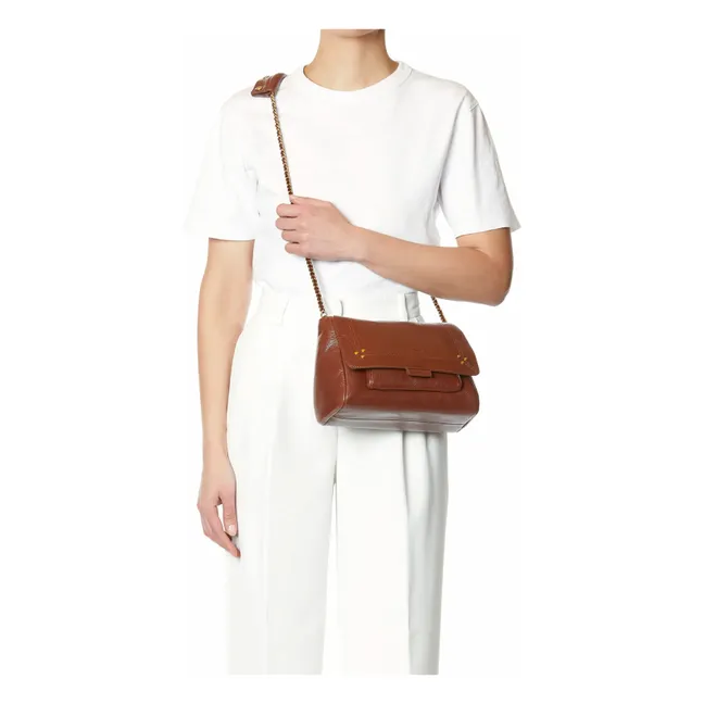 Sac Lulu M Chèvre | Noisette