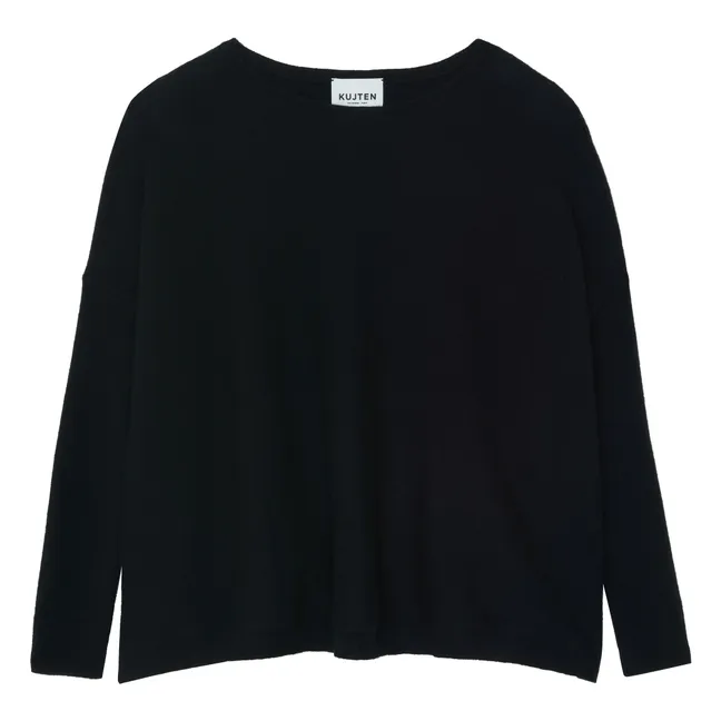 Jersey de cachemira Jessy | Negro