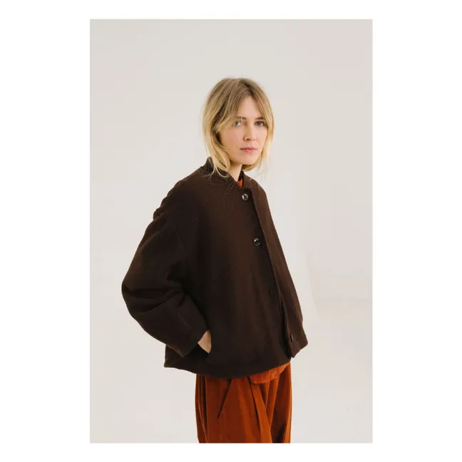 Veste Jay Laine Vierge | Marron