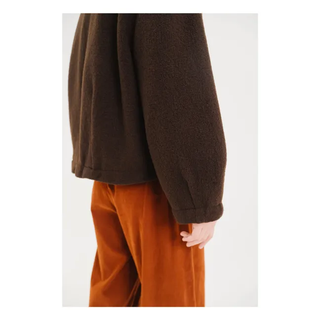 Jay Virgin Wool Jacket | Brown