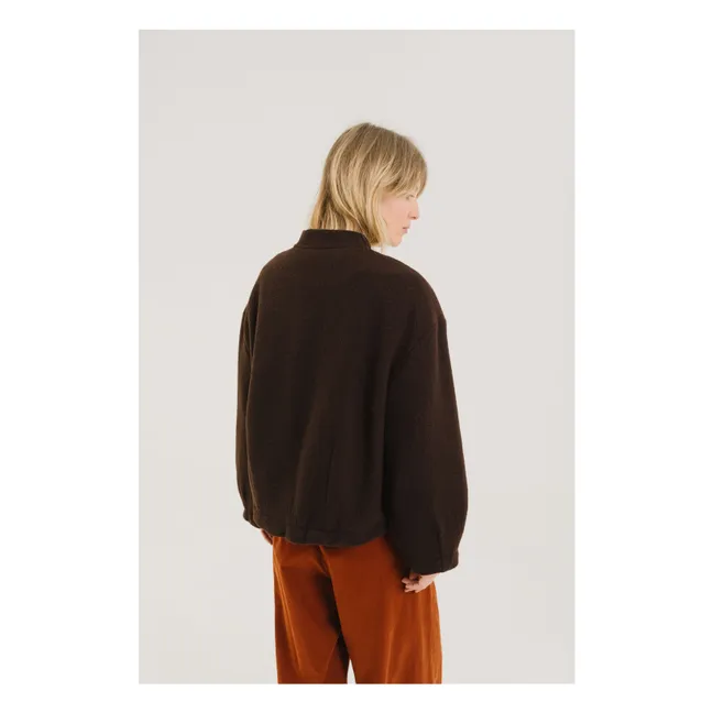 Veste Jay Laine Vierge | Marron