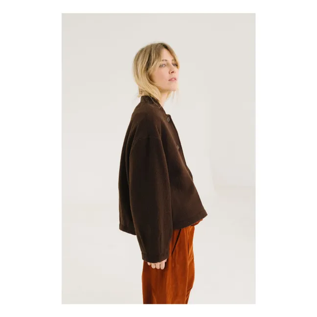 Jay-Jacke aus Schurwolle | Braun