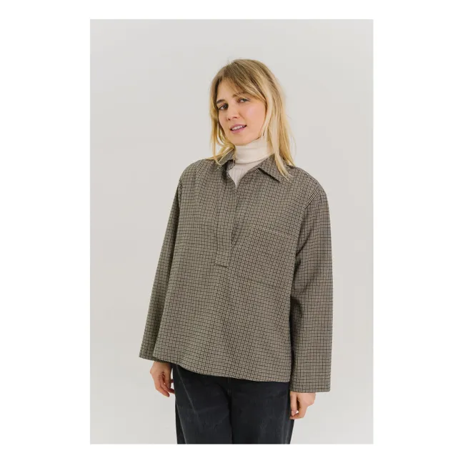 Vareuse Maelie Scotty Carreaux | Vert