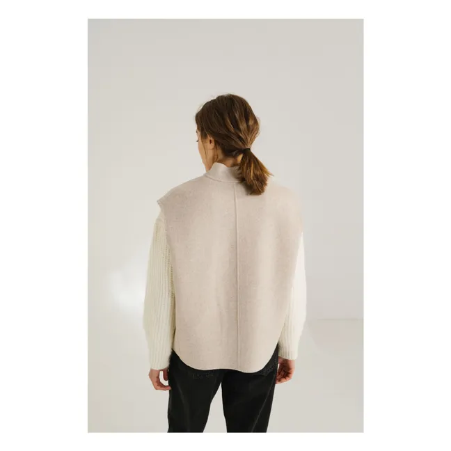 Veste Sans Manches Mireia Laine | Beige