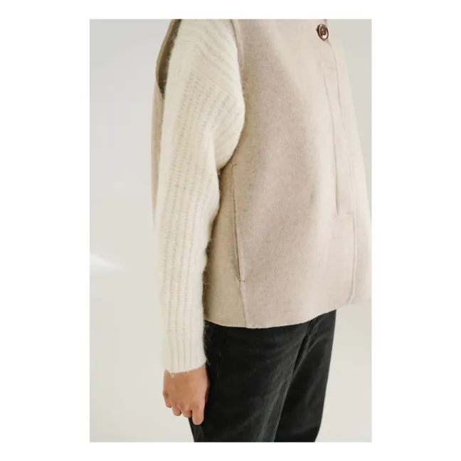 Veste Sans Manches Mireia Laine | Beige