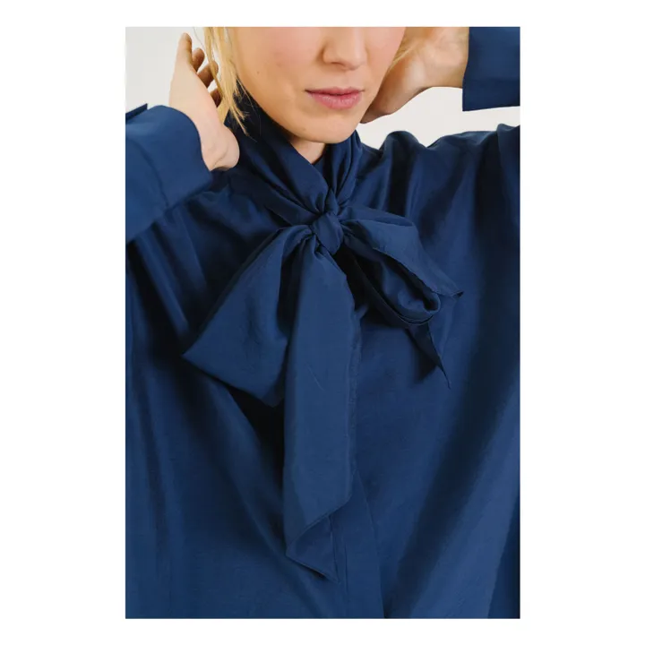 Blouse Gena Royal | Bleu- Image produit n°3