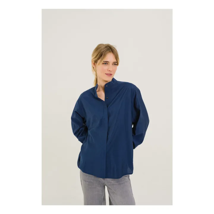 Blouse Gena Royal | Bleu- Image produit n°0