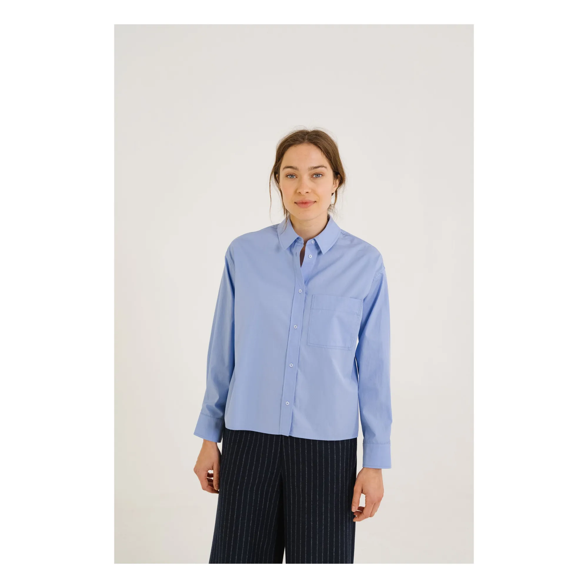 Sacrécoeur Men's Blue Andrea Shirt