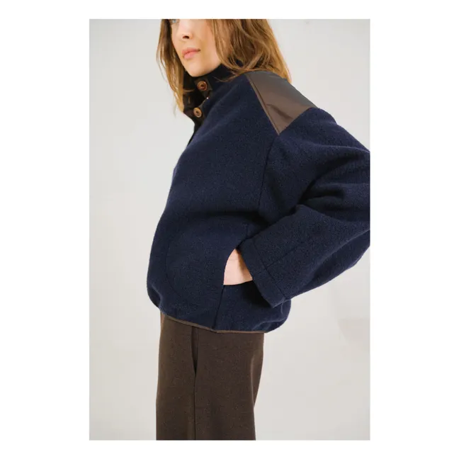 Pullover Jaya Schurwolle | Navy