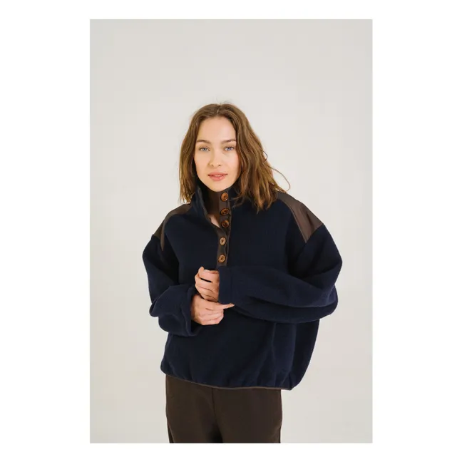 Pullover Jaya Schurwolle | Navy