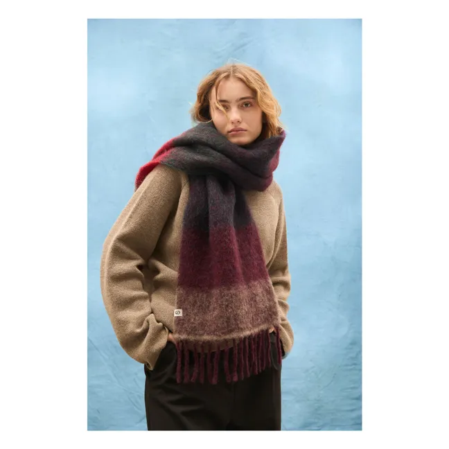 Bufanda Strada Tilda Alpaca y Mohair | Rojo