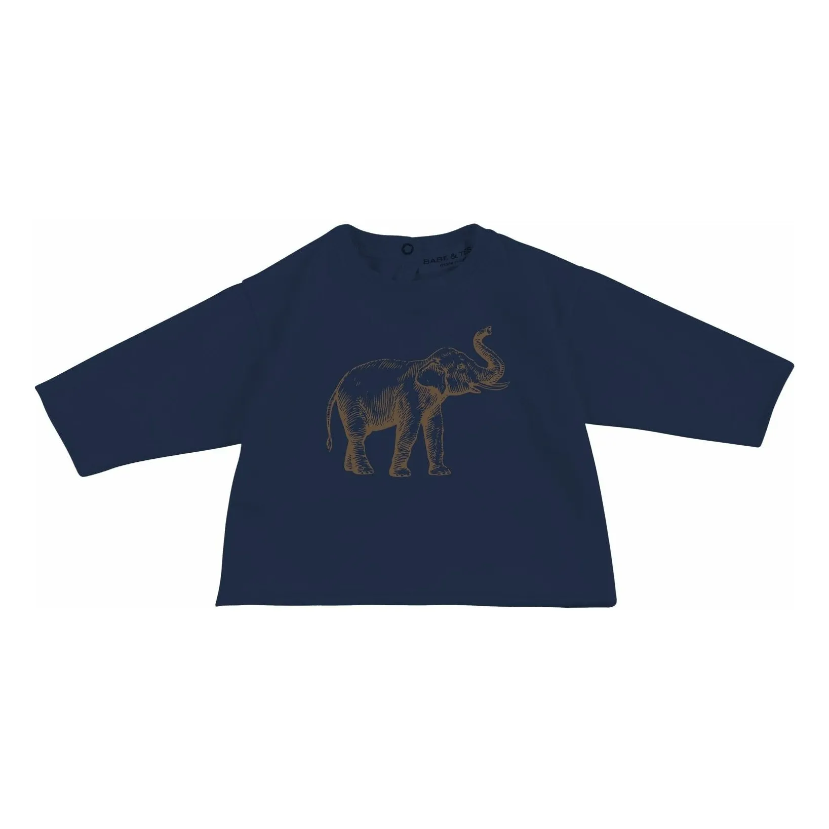 Babe & Tess Navy Blue Elephant T-Shirt