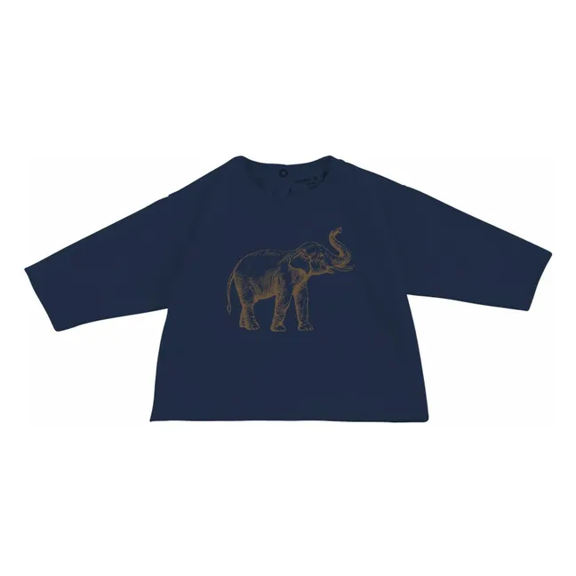 T-shirt Elephant | Bleu marine