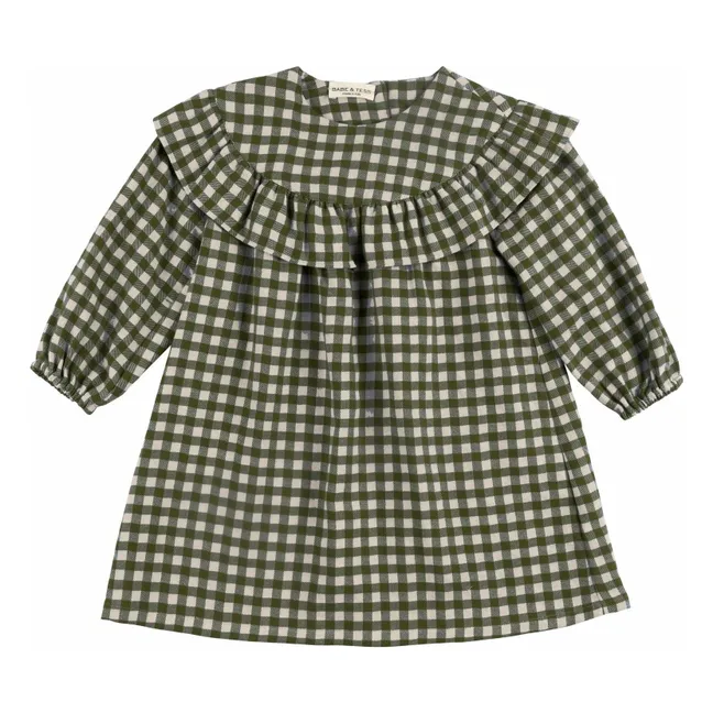 Kleid Doll Vichy | Grün